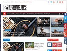Tablet Screenshot of bestfishingholes.com